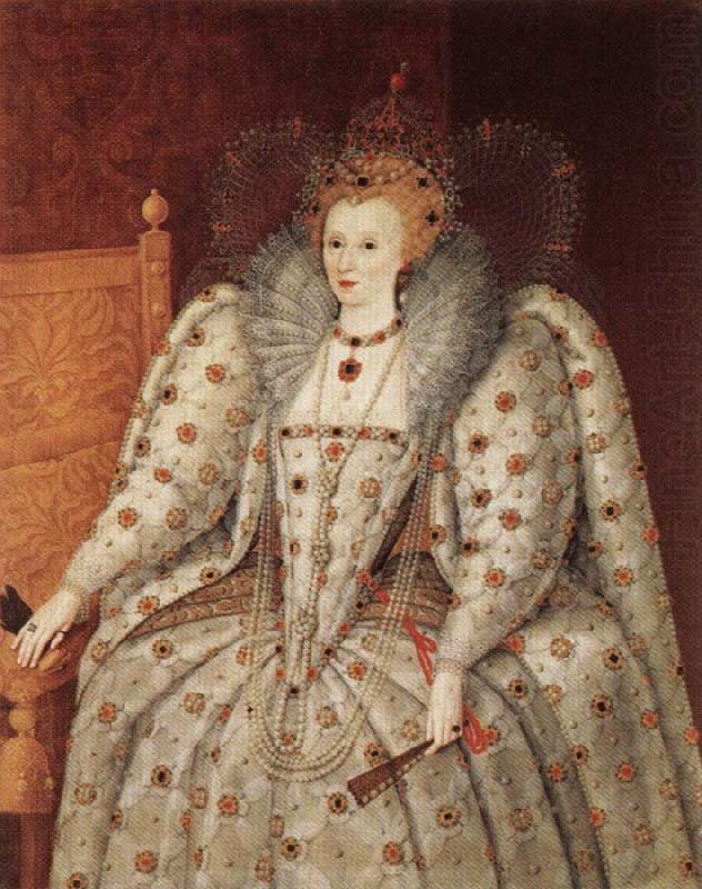 Portrait of Elizabeth I, unknow artist